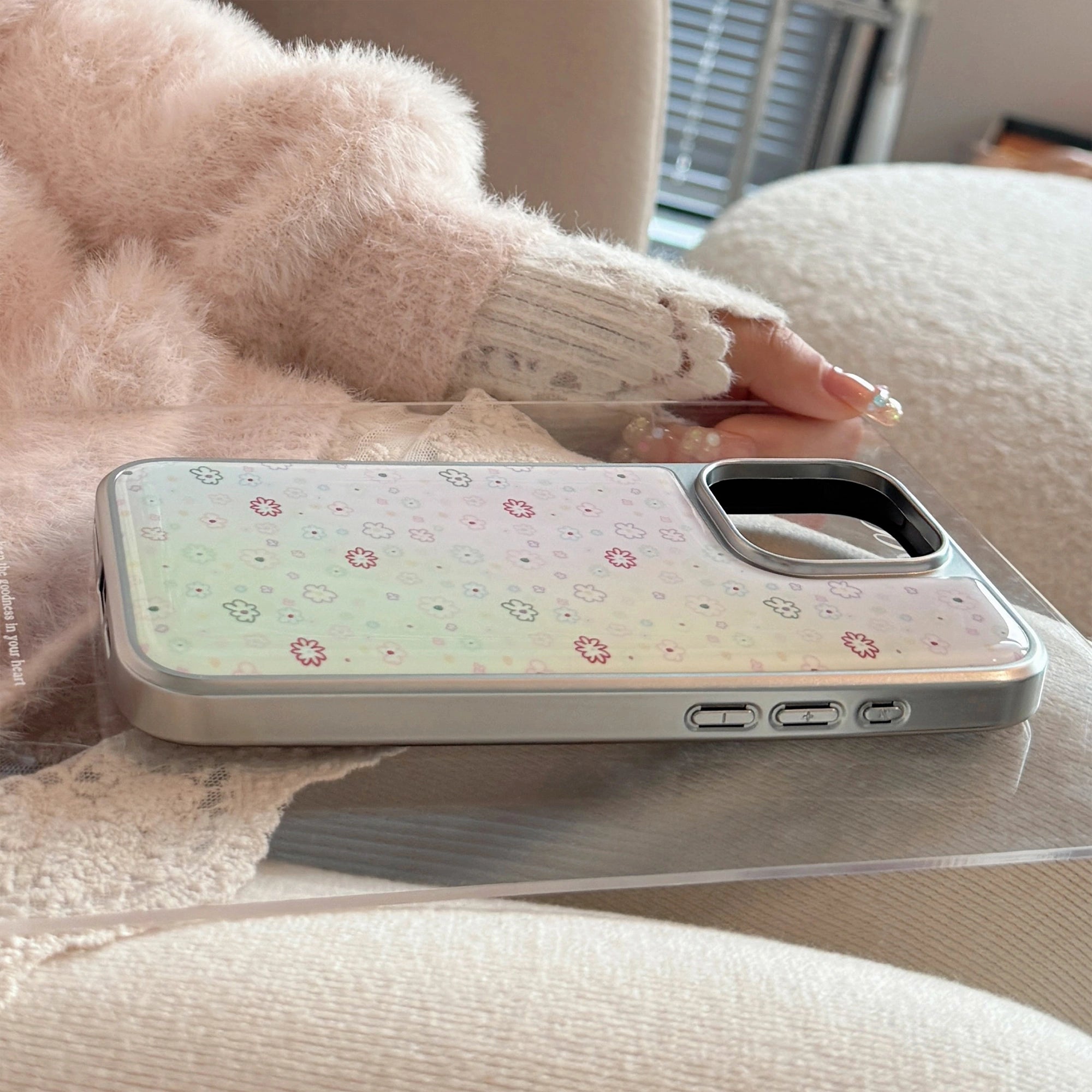 Ombre Petal Flowers - iPhone Case